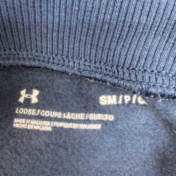 Under Armour Project Rock Respect Joggers Mens S Blue Gold US Flag Patch Sporty - Picture 7 of 13